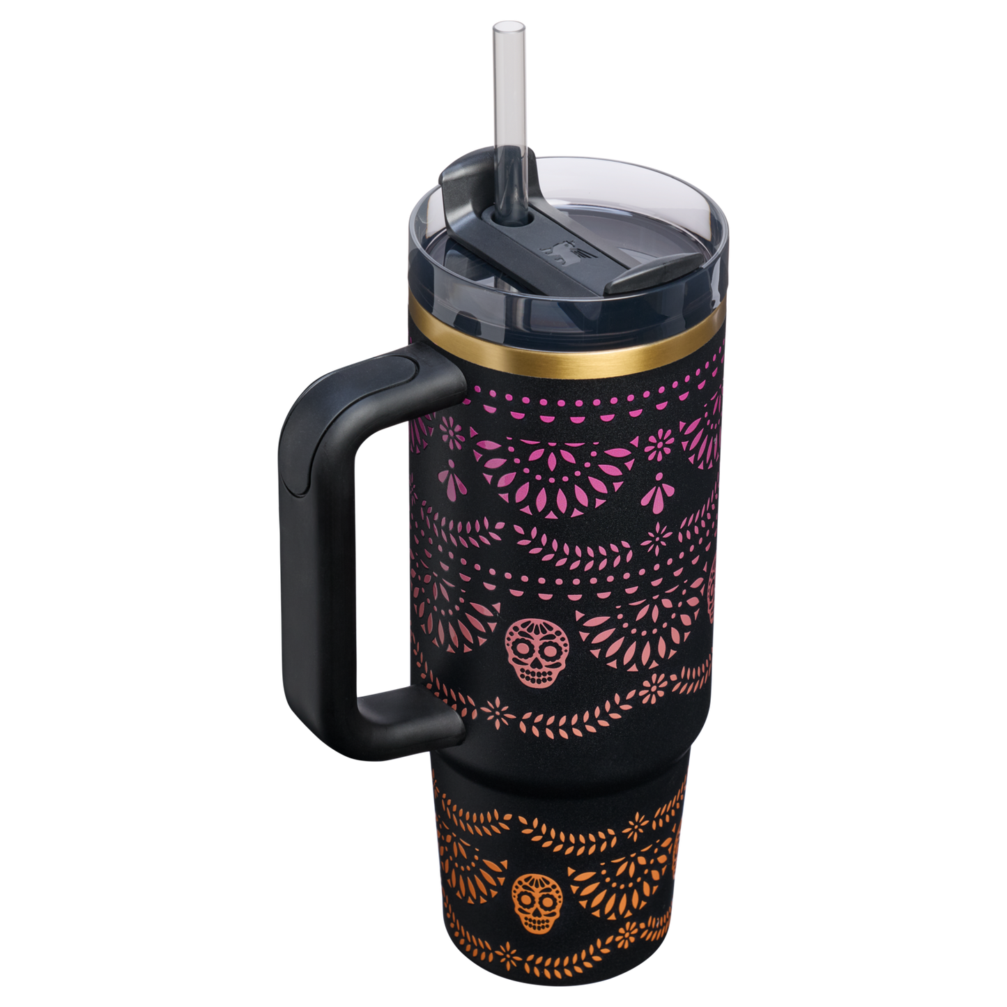 Momenvera Day of the Dead Inspired Tumbler-40oz