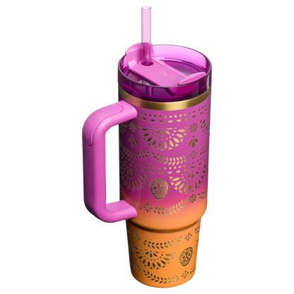 Momenvera Day of the Dead Inspired Tumbler-40oz