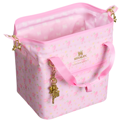 Momenvera LoveShackFancy All Day Julienne Mini Cooler | 10 Can | 7.4 QT | 7.0 L