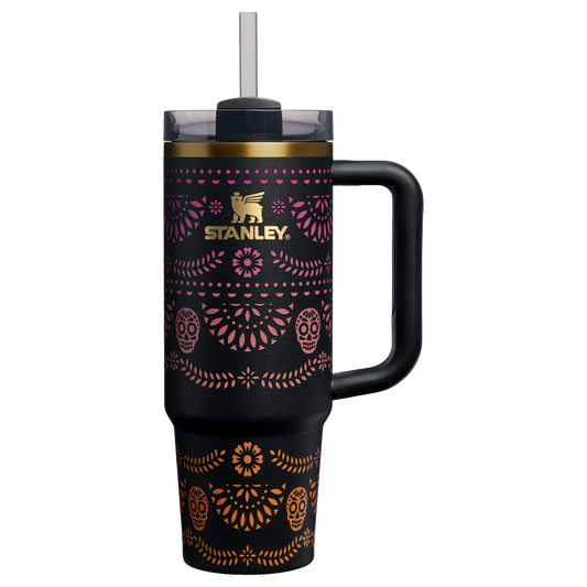 Momenvera Day of the Dead Inspired Tumbler-40oz