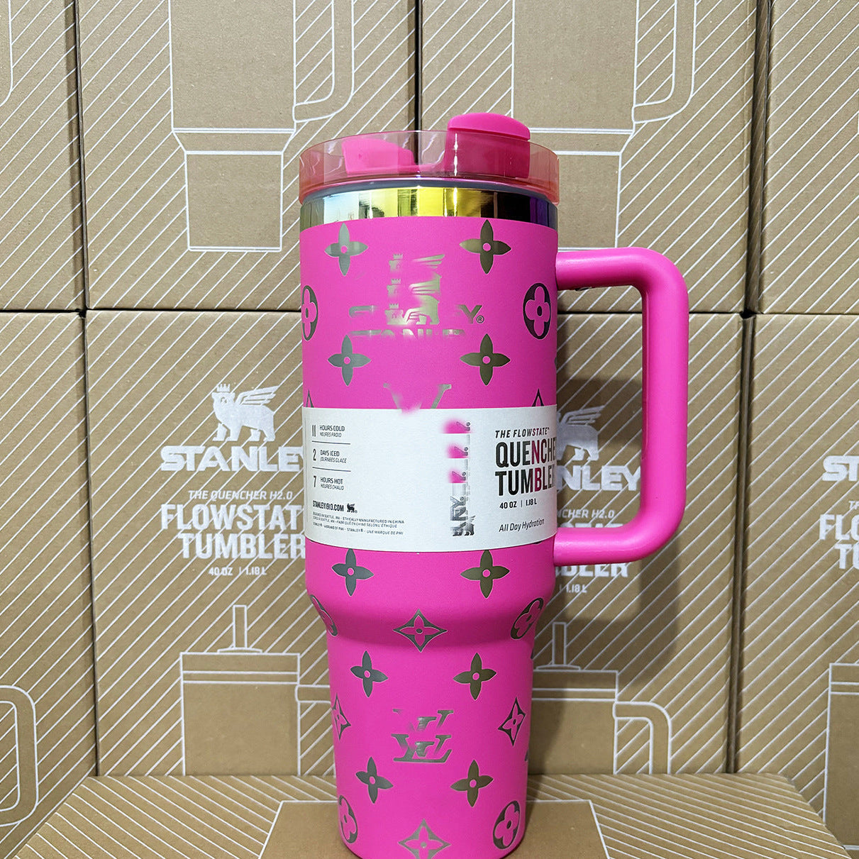 Momenvera Luxe Pattern Quencher 40oz Tumbler