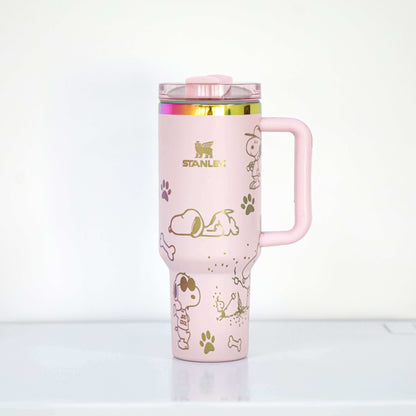 Momenvera 40oz Tumblers with Snoopy