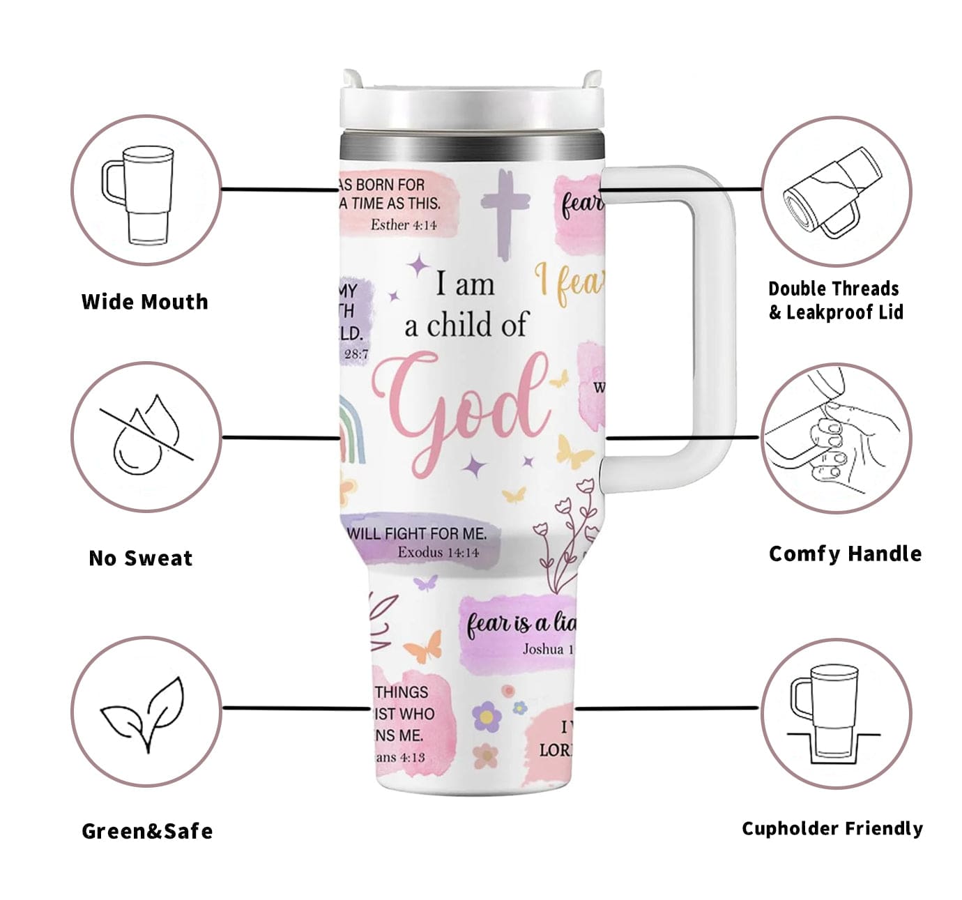 Momenvera 40oz Christian Series