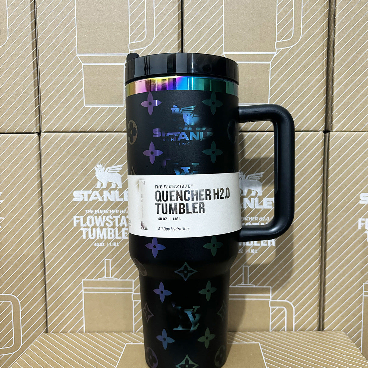 Momenvera Luxe Pattern Quencher 40oz Tumbler