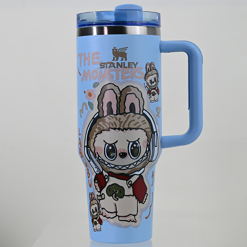 Momenvera Labubu 40oz Adventure Tumbler