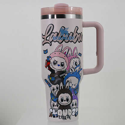 Momenvera Labubu 40oz Adventure Tumbler