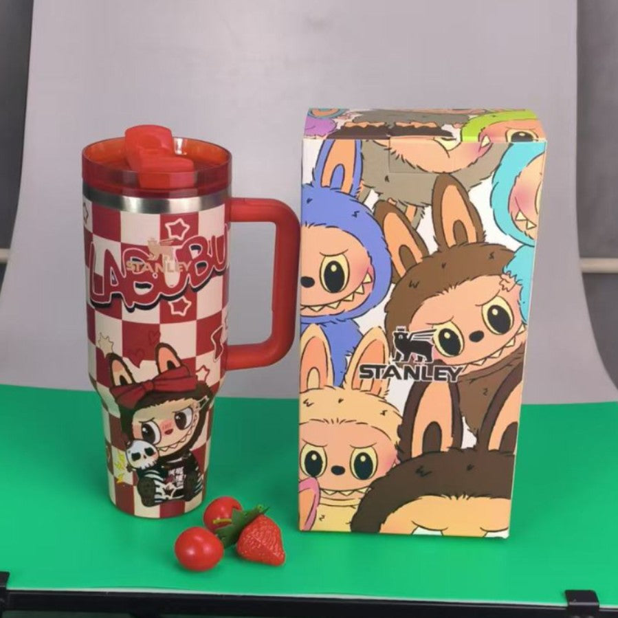 Momenvera Labubu 40oz Adventure Tumbler