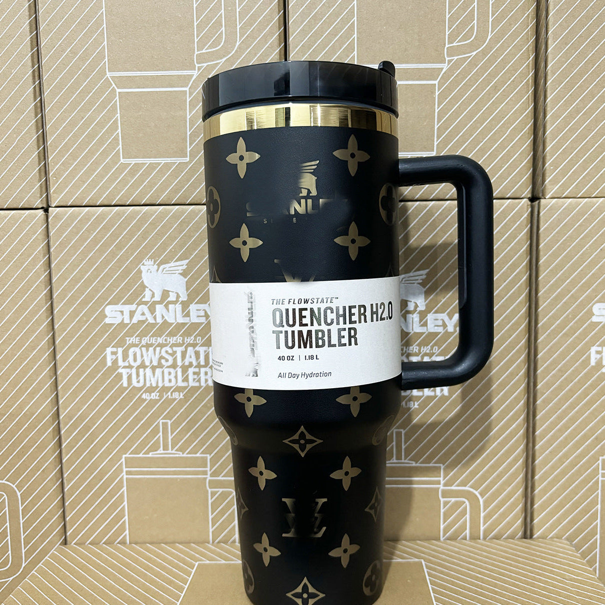 Momenvera Luxe Pattern Quencher 40oz Tumbler