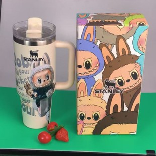 Momenvera Labubu 40oz Adventure Tumbler