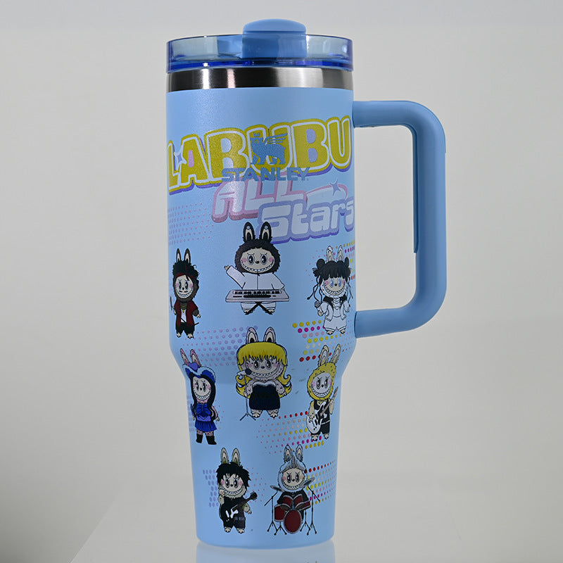 Momenvera Labubu 40oz Adventure Tumbler