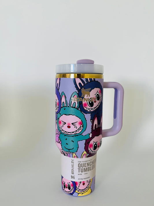Momenvera Labubu 40oz Quencher Tumbler – Mischief Parade Edition