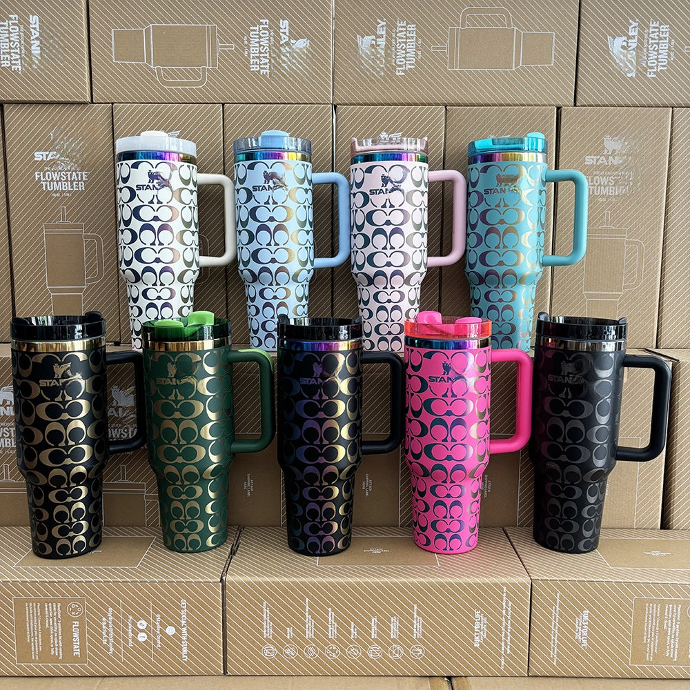 Momenvera Signature Pattern Flow Tumbler 40oz