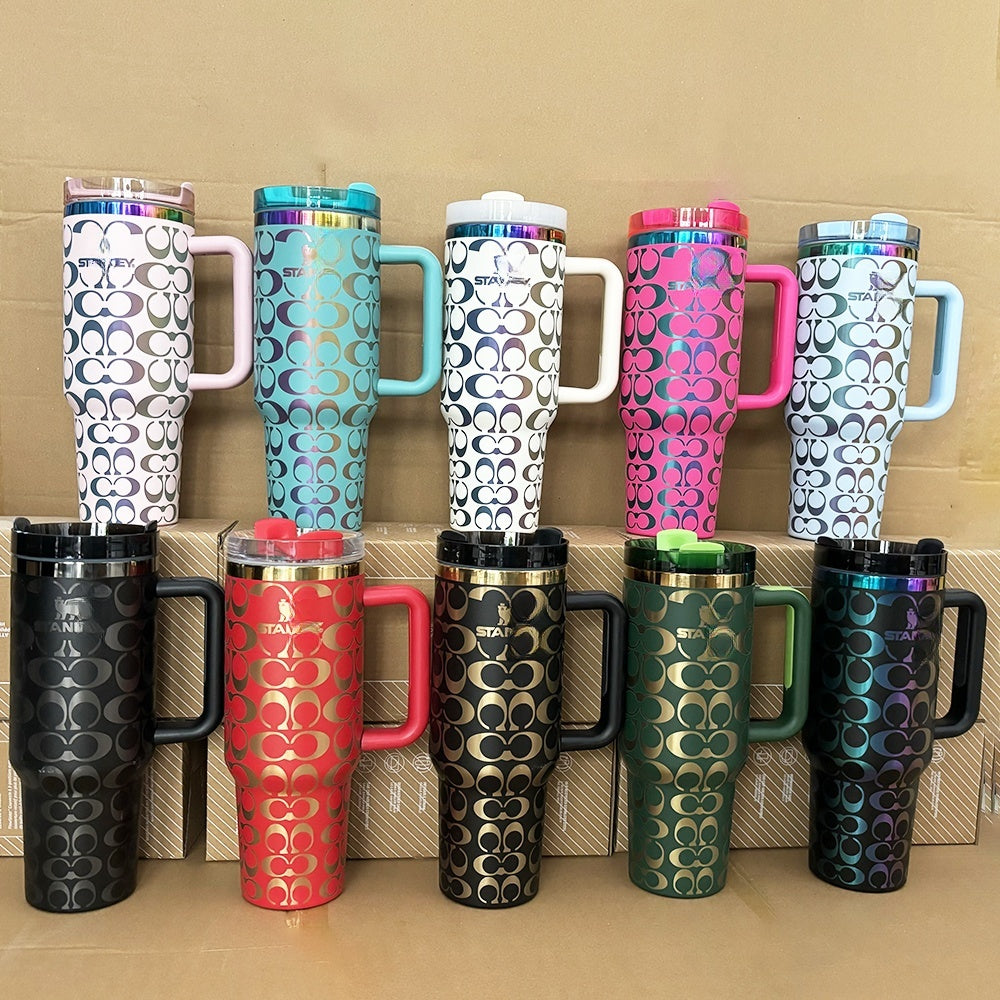 Momenvera Signature Pattern Flow Tumbler 40oz