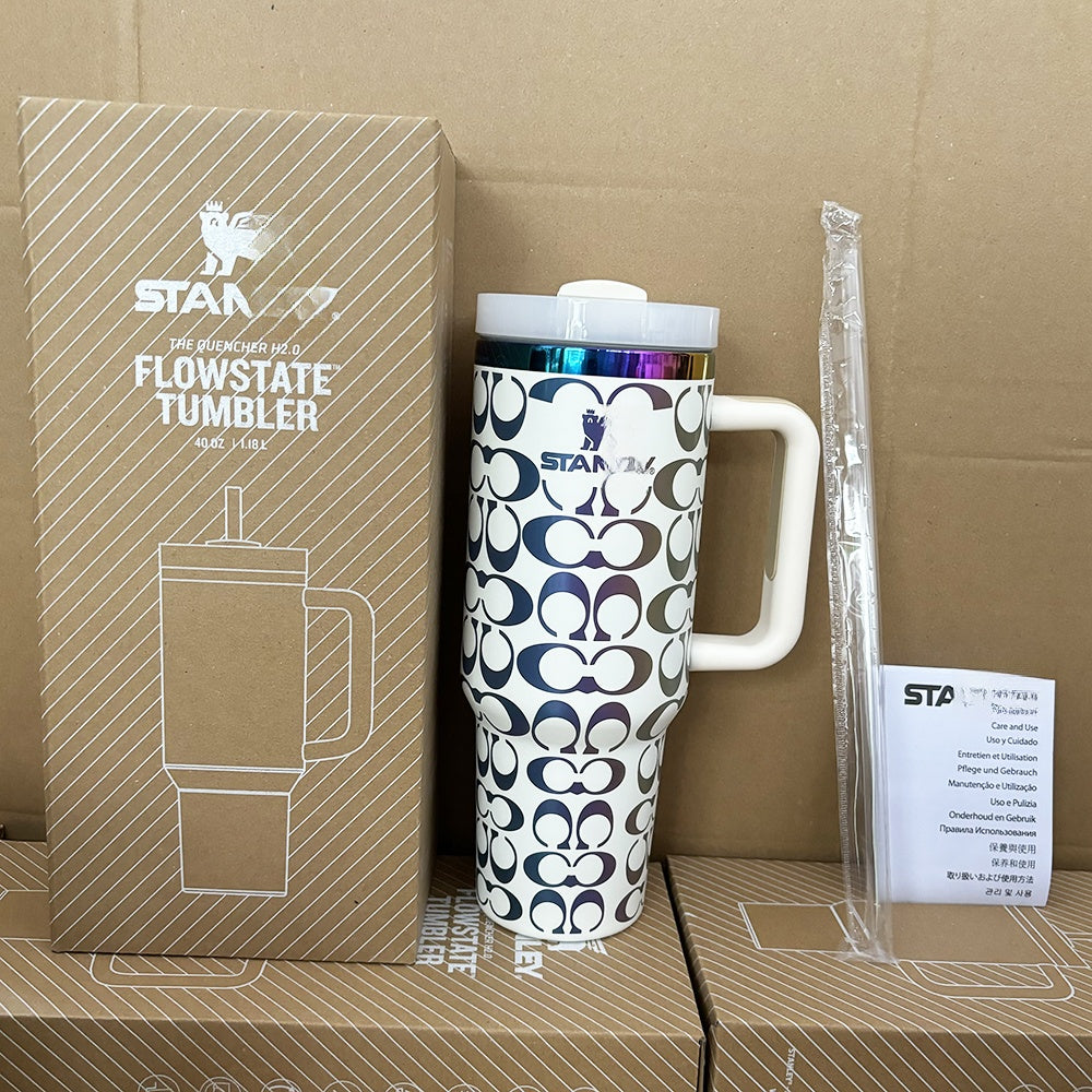 Momenvera Signature Pattern Flow Tumbler 40oz