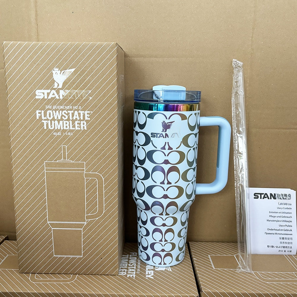 Momenvera Signature Pattern Flow Tumbler 40oz