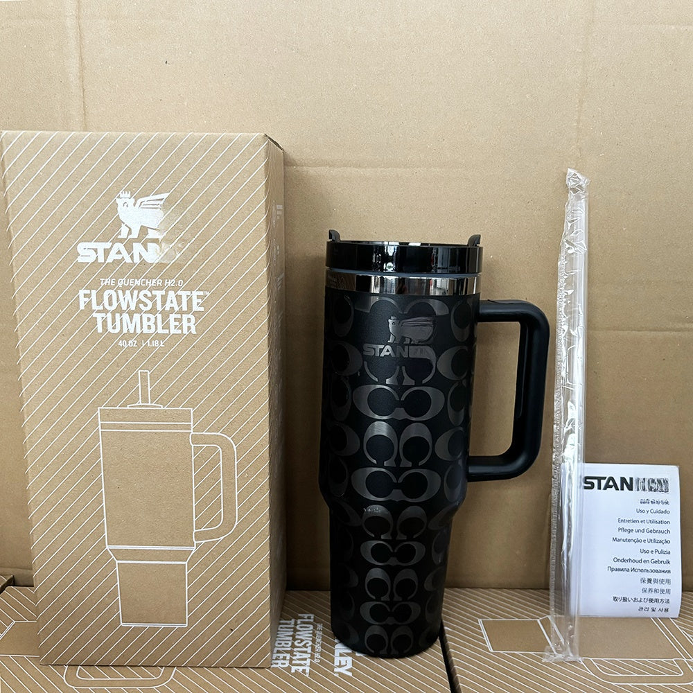 Momenvera Signature Pattern Flow Tumbler 40oz