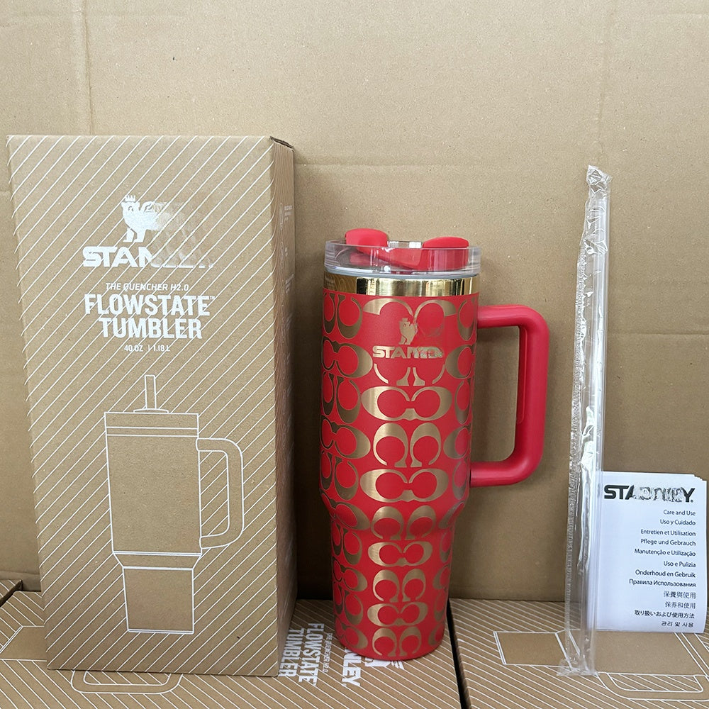 Momenvera Signature Pattern Flow Tumbler 40oz