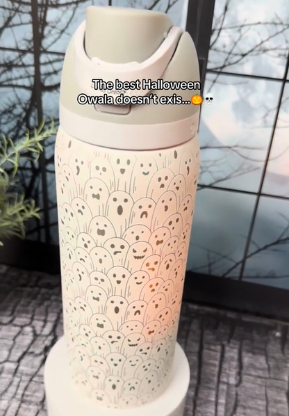 Momenvera Insulated Stainless Steel Water Bottle with Straw-32oz